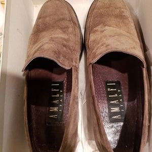 Suade Amalfi loafers w. Heel
